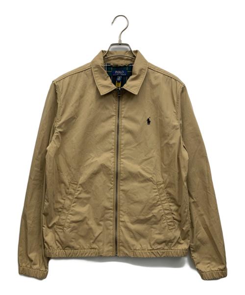 POLO RALPH LAUREN（ポロ・ラルフローレン）POLO RALPH LAUREN (ポロ・ラルフローレン) スイングトップ ベージュ サイズ:XLの古着・服飾アイテム