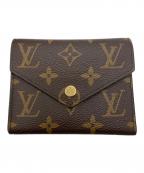 LOUIS VUITTONルイ ヴィトン）の古着「3つ折り財布」｜ブラウン