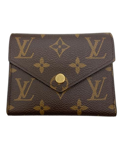 LOUIS VUITTON（ルイ ヴィトン）LOUIS VUITTON (ルイ ヴィトン) 3つ折り財布 ブラウンの古着・服飾アイテム