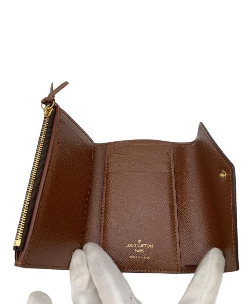 LOUIS VUITTON（ルイ ヴィトン）LOUIS VUITTON (ルイ ヴィトン) 3つ折り財布 ブラウンの古着・服飾アイテム