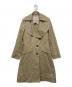 Vivienne Westwood（ヴィヴィアンウエストウッド）の古着「ラブ襟トレンチコート」｜ベージュ