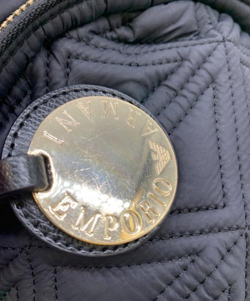 EMPORIO ARMANI（エンポリオアルマーニ）EMPORIO ARMANI (エンポリオアルマーニ) リュック ブラックの古着・服飾アイテム