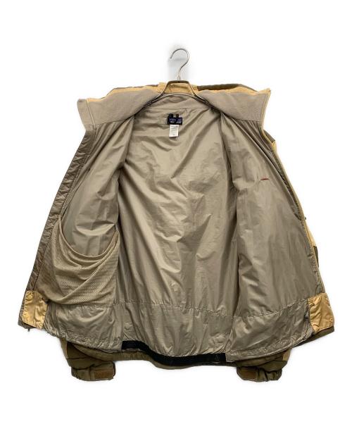 Patagonia（パタゴニア）Patagonia (パタゴニア) ルビコンライダーパフジャケット イエロー×ベージュ サイズ:Mの古着・服飾アイテム