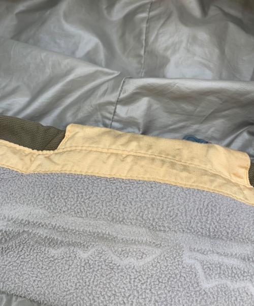 Patagonia（パタゴニア）Patagonia (パタゴニア) ルビコンライダーパフジャケット イエロー×ベージュ サイズ:Mの古着・服飾アイテム