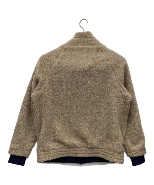 Cape HEIGHTS（ケープハイツ）Cape Heights (Cape Heights)  ARK STANDARD (ARK STANDARD) ボアブルゾン クリーム サイズ:Lの古着・服飾アイテム