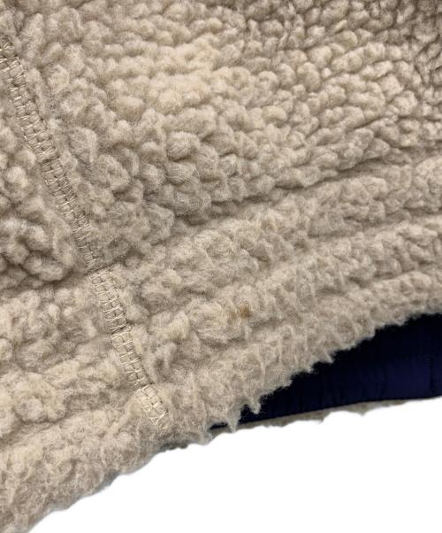 Cape HEIGHTS（ケープハイツ）Cape Heights (Cape Heights)  ARK STANDARD (ARK STANDARD) ボアブルゾン クリーム サイズ:Lの古着・服飾アイテム