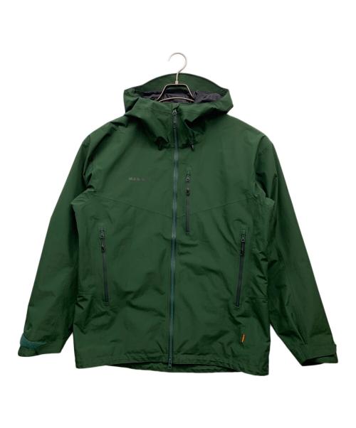 MAMMUT（マムート）MAMMUT (マムート) ハードシェルフードジャケット グリーン サイズ:XLの古着・服飾アイテム
