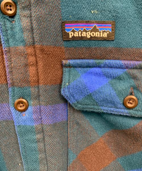 Patagonia（パタゴニア）Patagonia (パタゴニア) 長袖シャツ ブルー サイズ:Mの古着・服飾アイテム