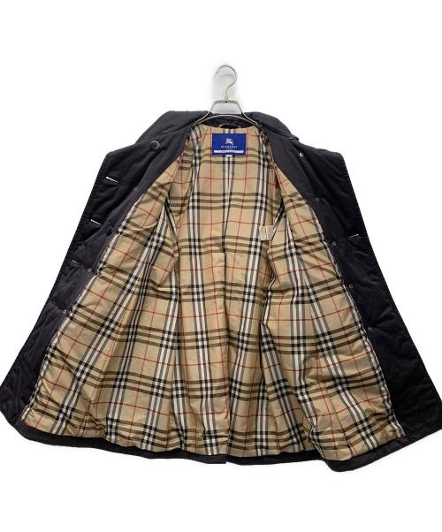 BURBERRY BLUE LABEL（バーバリーロンドンブルーレーベル）BURBERRY BLUE LABEL (バーバリーロンドンブルーレーベル) 中綿コート グレー サイズ:38の古着・服飾アイテム