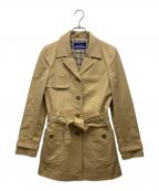 BURBERRY BLUE LABELバーバリーロンドンブルーレーベル）の古着「トレンチコート」｜ベージュ