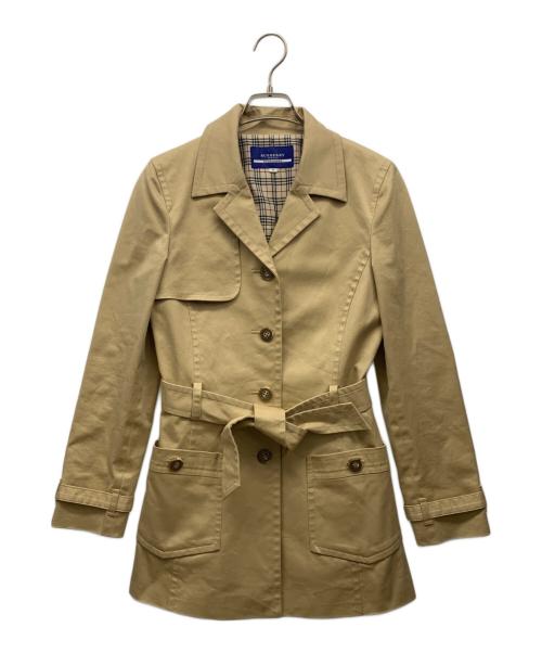 BURBERRY BLUE LABEL（バーバリー ブルー レーベル）BURBERRY BLUE LABEL (バーバリーロンドンブルーレーベル) トレンチコート ベージュ サイズ:40の古着・服飾アイテム