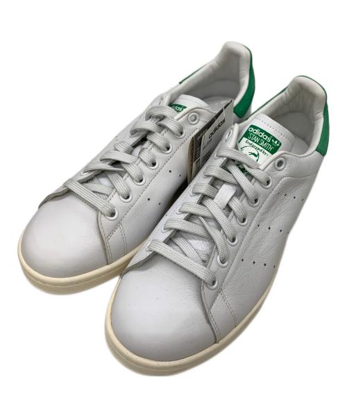 adidas（アディダス）adidas (アディダス) スニーカー ホワイト×グリーン サイズ:26.5 未使用品の古着・服飾アイテム