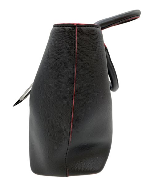 ARMANI JEANS（アルマーニジーンズ）ARMANI JEANS (アルマーニジーンズ) ハンドバッグ ブラックの古着・服飾アイテム