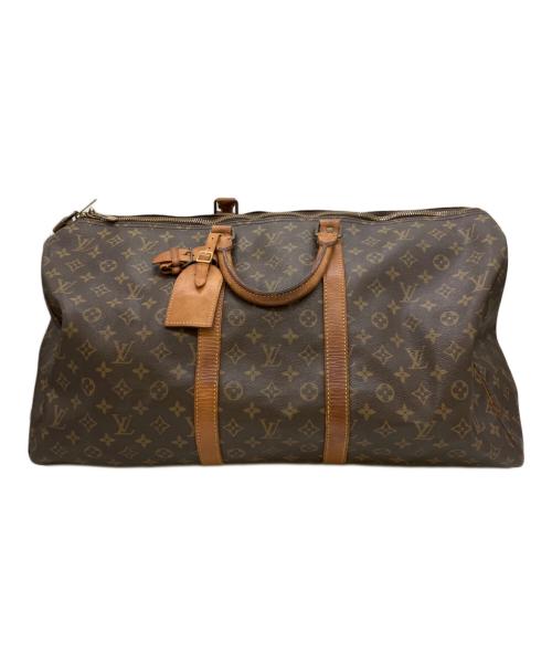 LOUIS VUITTON（ルイ ヴィトン）LOUIS VUITTON (ルイ ヴィトン) トラベルバッグ ブラウンの古着・服飾アイテム