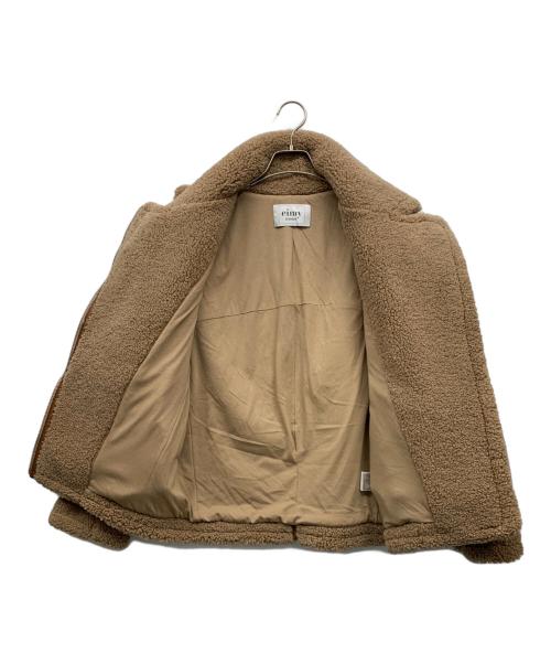 eimy istoire（エイミーイストワール）eimy istoire (エイミーイストワール) ボアジャケット ブラウン サイズ:Freeの古着・服飾アイテム