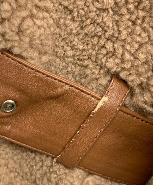 eimy istoire（エイミーイストワール）eimy istoire (エイミーイストワール) ボアジャケット ブラウン サイズ:Freeの古着・服飾アイテム