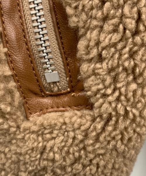 eimy istoire（エイミーイストワール）eimy istoire (エイミーイストワール) ボアジャケット ブラウン サイズ:Freeの古着・服飾アイテム