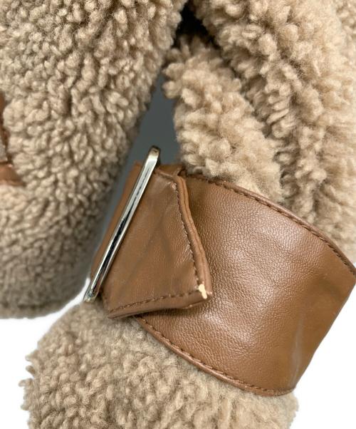 eimy istoire（エイミーイストワール）eimy istoire (エイミーイストワール) ボアジャケット ブラウン サイズ:Freeの古着・服飾アイテム