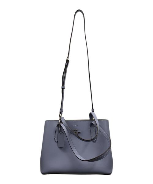 COACH（コーチ）COACH (コーチ) 2WAYショルダーバッグ ライトブルーの古着・服飾アイテム