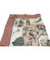 中古・古着 HERMES (エルメス) スカーフ ピンク×ホワイト：15000円