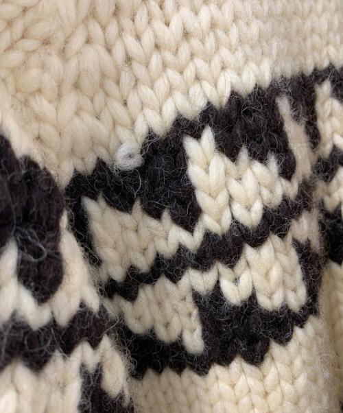 KANATA（カナタ）KANATA (カナタ) カウチンニットカーディガン アイボリー サイズ:-の古着・服飾アイテム