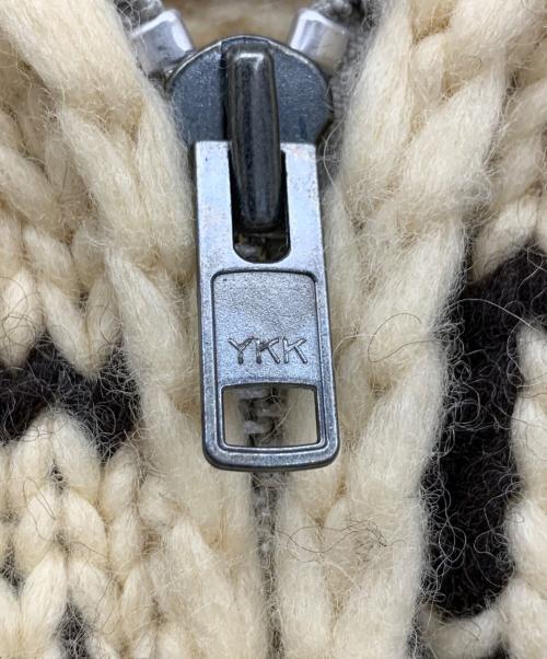 KANATA（カナタ）KANATA (カナタ) カウチンニットカーディガン アイボリー サイズ:-の古着・服飾アイテム