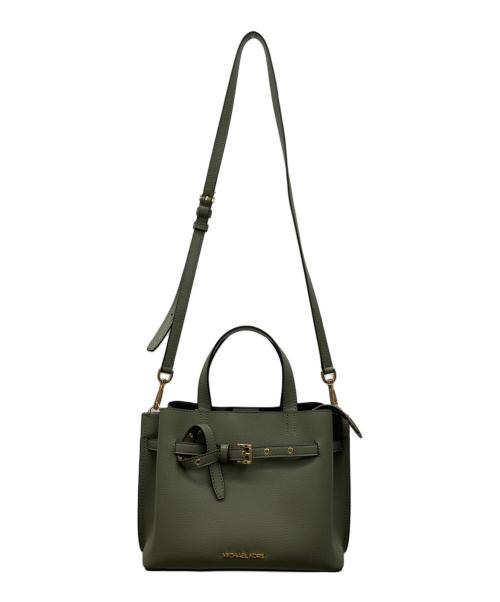 MICHAEL KORS（マイケル・コース）MICHAEL KORS (マイケル・コース) 2WAYショルダーバッグ オリーブの古着・服飾アイテム