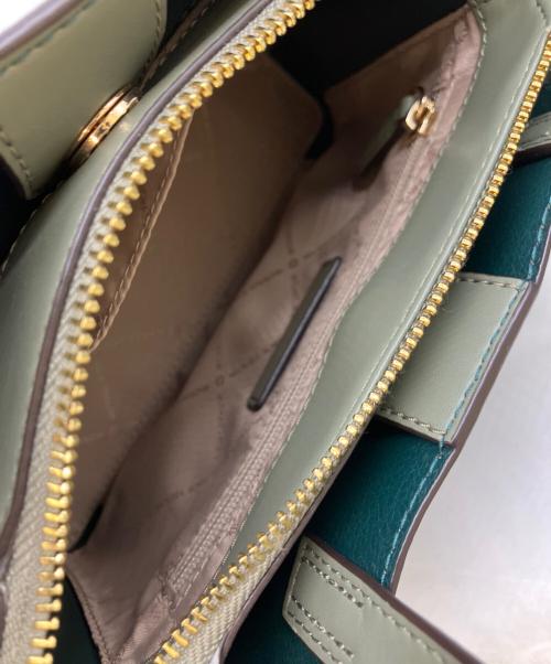 MICHAEL KORS（マイケル・コース）MICHAEL KORS (マイケル・コース) 2WAYショルダーバッグ オリーブの古着・服飾アイテム