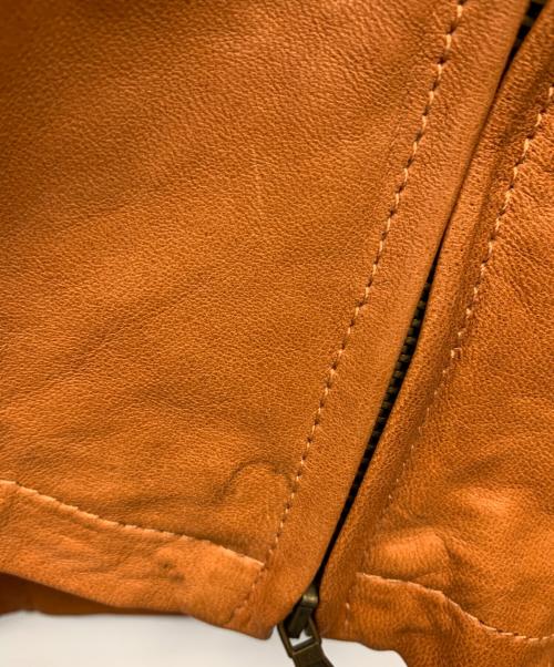 MATCHLESS（マッチレス）MATCHLESS (マッチレス) レザージャケット ブラウン サイズ:42の古着・服飾アイテム