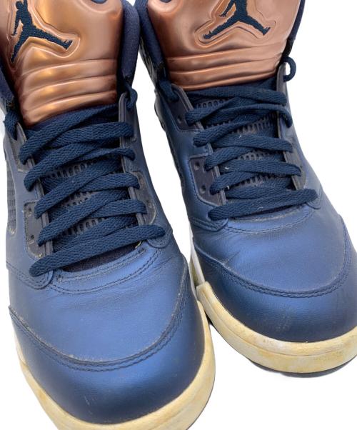 NIKE（ナイキ）NIKE (ナイキ) ハイカットスニーカー ネイビー サイズ:26.5の古着・服飾アイテム