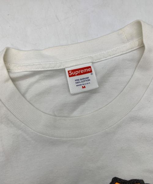 SUPREME（シュプリーム）SUPREME (シュプリーム) 半袖カットソー ホワイト サイズ:Mの古着・服飾アイテム
