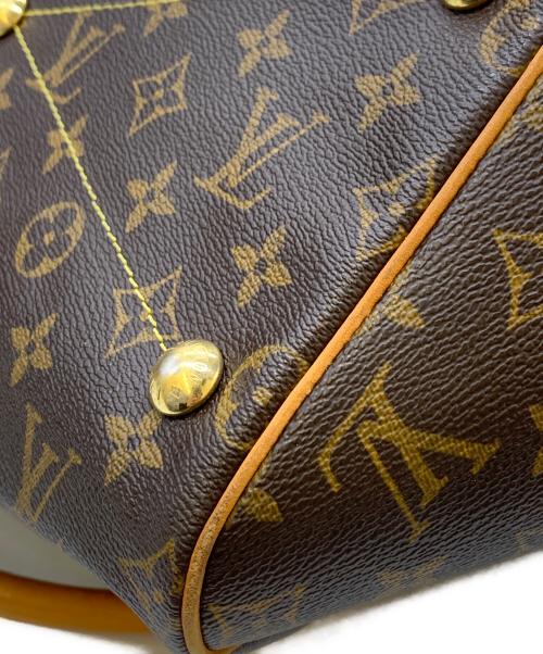 LOUIS VUITTON（ルイ ヴィトン）LOUIS VUITTON (ルイ ヴィトン) ハンドバッグ ブラウンの古着・服飾アイテム