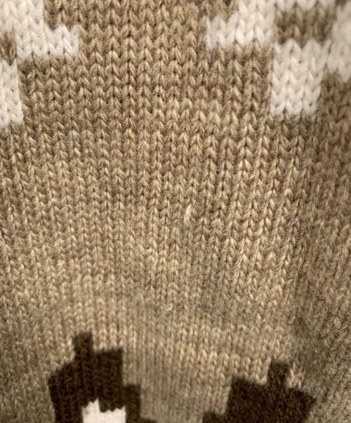 darich（ダーリッチ）Darich (ダーリッチ) ノルディックベアニットプルオーバー ブラウン サイズ:Freeの古着・服飾アイテム