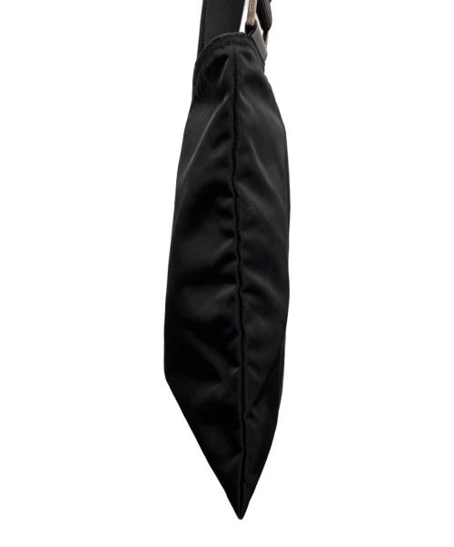 PRADA（プラダ）PRADA (プラダ) ナイロンショルダーバッグ ブラックの古着・服飾アイテム