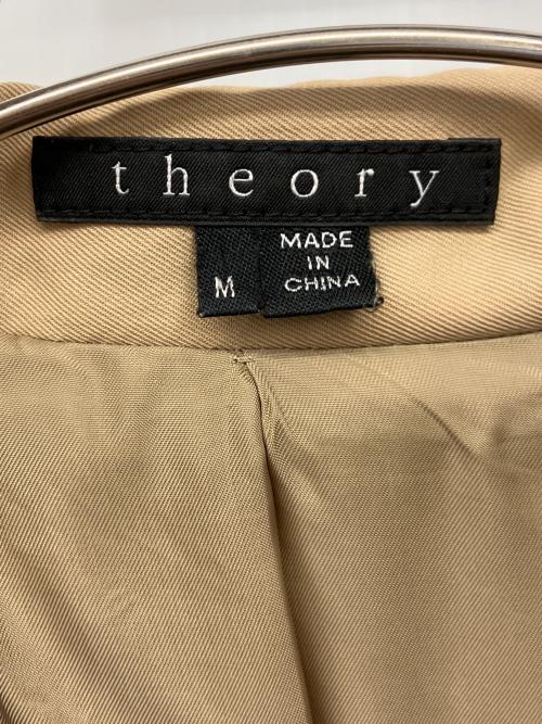 theory（セオリー）theory (セオリー) トレンチコート ベージュ サイズ:Mの古着・服飾アイテム