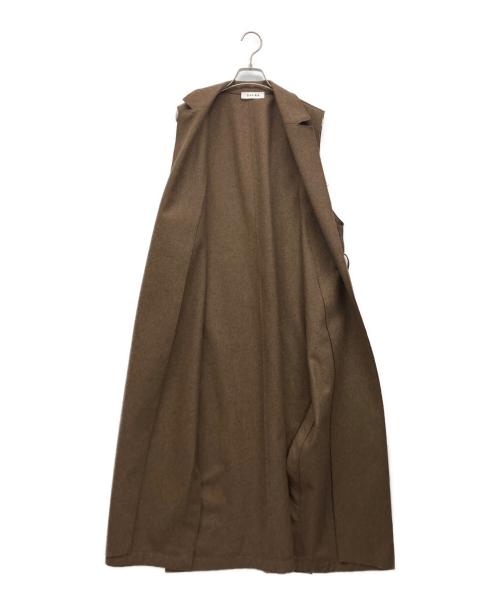SACRA（サクラ）SACRA (サクラ) ハイカウントフランネルジレ ブラウン サイズ:38の古着・服飾アイテム