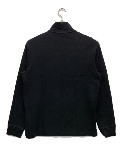 POLO RALPH LAUREN（ポロ・ラルフローレン）POLO RALPH LAUREN (ポロ・ラルフローレン) ハーフジップスウェット ブラック サイズ:Mの古着・服飾アイテム