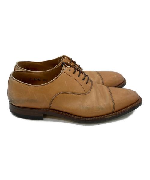 SCOTCH GRAIN（スコッチグレイン）SCOTCH GRAIN (スコッチグレイン) ストレートチップシューズ ブラウン サイズ:251/2の古着・服飾アイテム