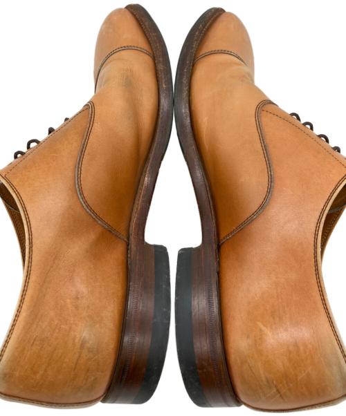 SCOTCH GRAIN（スコッチグレイン）SCOTCH GRAIN (スコッチグレイン) ストレートチップシューズ ブラウン サイズ:251/2の古着・服飾アイテム