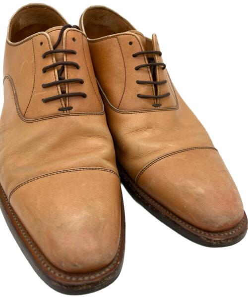 SCOTCH GRAIN（スコッチグレイン）SCOTCH GRAIN (スコッチグレイン) ストレートチップシューズ ブラウン サイズ:251/2の古着・服飾アイテム