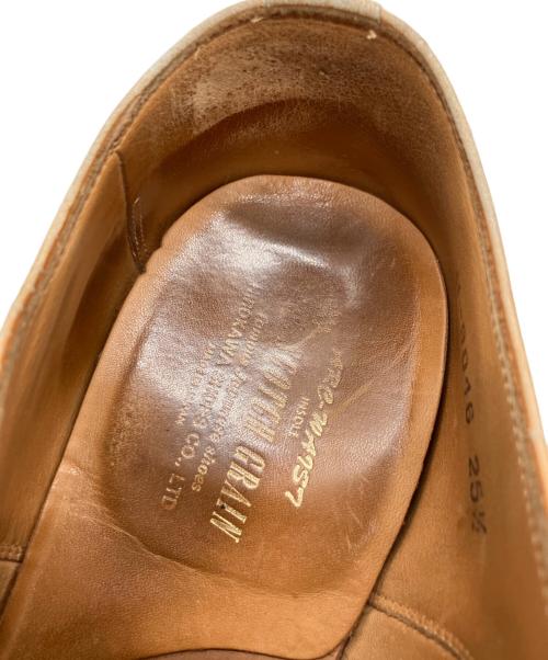 SCOTCH GRAIN（スコッチグレイン）SCOTCH GRAIN (スコッチグレイン) ストレートチップシューズ ブラウン サイズ:251/2の古着・服飾アイテム