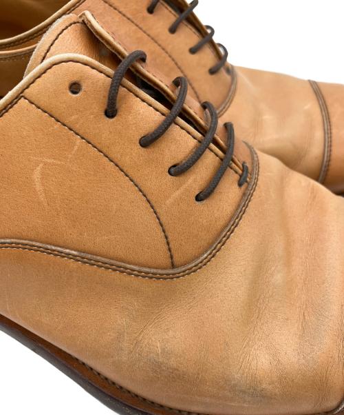 SCOTCH GRAIN（スコッチグレイン）SCOTCH GRAIN (スコッチグレイン) ストレートチップシューズ ブラウン サイズ:251/2の古着・服飾アイテム