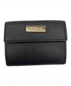 FURLAフルラ）の古着「3つ折り財布」｜ブラック