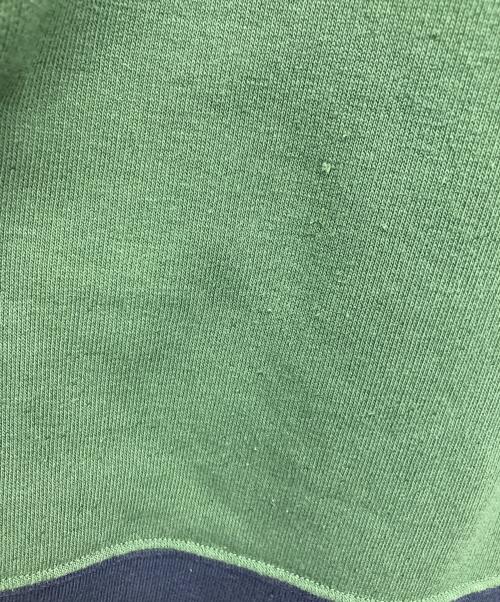 NIKE（ナイキ）NIKE (ナイキ) Supreme (シュプリーム) プルオーバーパーカー ネイビー×グリーン サイズ:Mの古着・服飾アイテム