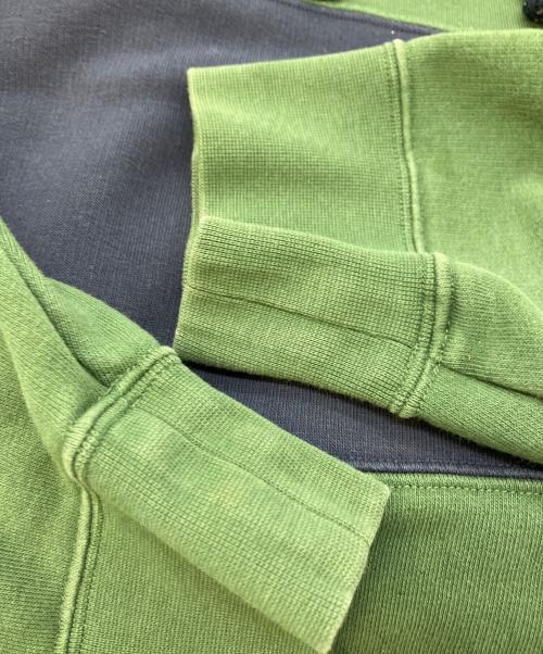 NIKE（ナイキ）NIKE (ナイキ) Supreme (シュプリーム) プルオーバーパーカー ネイビー×グリーン サイズ:Mの古着・服飾アイテム