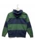 NIKE (ナイキ) Supreme (シュプリーム) プルオーバーパーカー ネイビー×グリーン サイズ:M：9000円