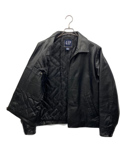 GAP（ギャップ）GAP (ギャップ) レザージャケット ブラック サイズ:Sの古着・服飾アイテム