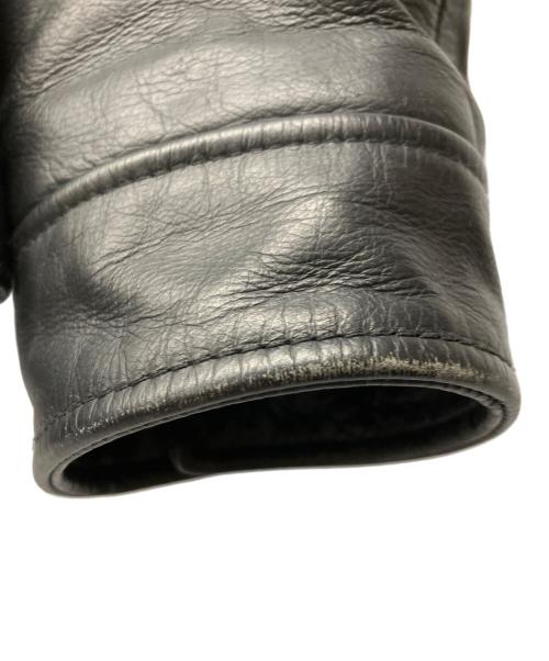 GAP（ギャップ）GAP (ギャップ) レザージャケット ブラック サイズ:Sの古着・服飾アイテム