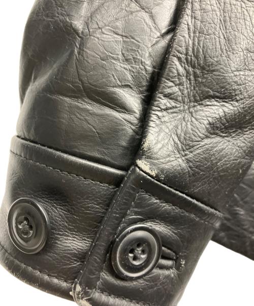 GAP（ギャップ）GAP (ギャップ) レザージャケット ブラック サイズ:Sの古着・服飾アイテム