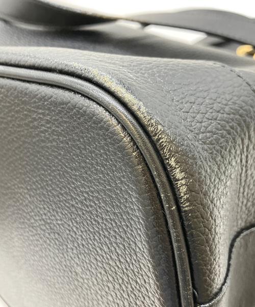 Burberry's（バーバリー）Burberry's (バーバリーズ) 巾着ショルダーバッグ ブラックの古着・服飾アイテム